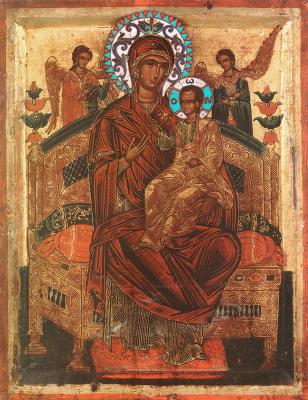 Молебен с акафистом Пресвятой Богородице пред иконой "Всецарица"