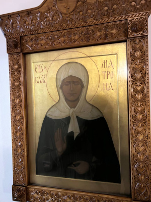 Молебен с акафистом блж. Матроне Московской