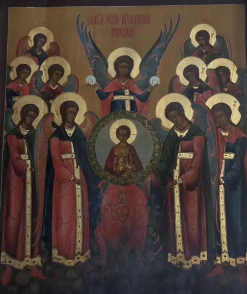 Молебен с акафистом Архангелу Михаилу